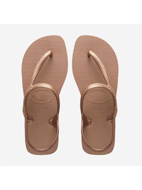 Sandalo donna colore rose gold